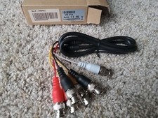 4 BNC Male to 4 BNC Male Cable - 60cm 2 ft VB-414