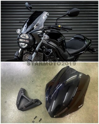 FOR SUZUKI SV650A SV650 WINDSHIELD WINDSCREEN METER VISOR MASK  FRONT V2 Y2016+