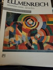 Spinning Song Albert ELLMENREICH edit Wm Palmer Op 14 No 4 For PIano 1995 S434