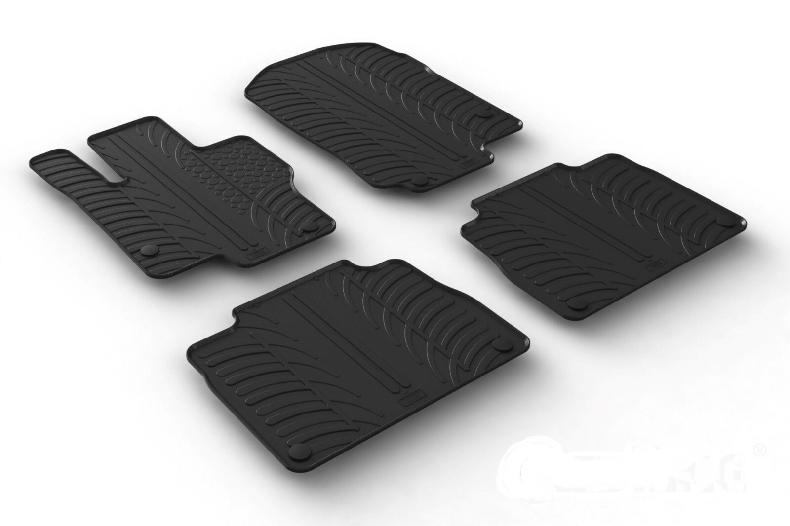 All Weather Rubber Floor Mats fits the 20202023 Mercedes GLE 4