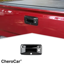 Tailgate Handle Latch Decor Cover Trim w/ Camera Hole For Silverado/Colorado 14+