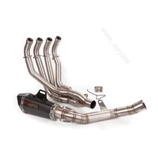 For Kawasaki Z900 2017-2023 Full Exhaust System Header Pipe Slip On Muffler Tips