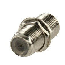 10 F Socket to F Socket Barrel Connector/Gender Changer to Join 2 F Male Plugs