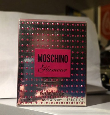 MOSCHINO GLAMOUR PARFUM 50 ML EAU DE PARFUM NEU VERSIEGELT EUROITALIA 