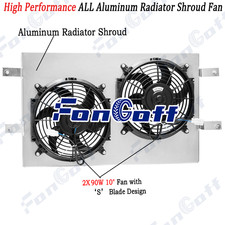 Aluminum Radiator Shroud Fans For 1972-1988 Jeep J10 J20 Cherokeewagoneer V8 Aluminum Radiator Shroud Fans For 1972-1988 Jeep J10 J20 Cherokeewagoneer V8