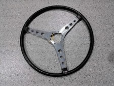 56-62 C1 Corvette Black Steering Wheel--original Gm -survivor
