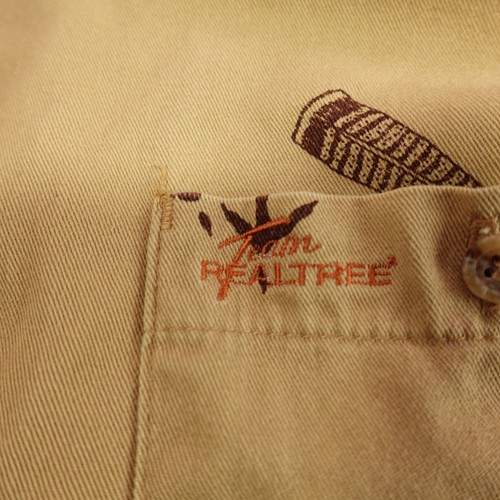 Vtg Team Realtree Shirt Men’s XXL Brown Tan Turkey Hunting USA Cotton EUC - Picture 5 of 11