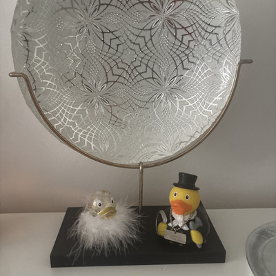 Lufthansa First Class Ente München Glitter Lounge -LH limited Edition Ente 1/020