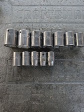 Sears Craftsman 12 Drive 12pc Sae Impact Socket Set 19430 Usa Gk