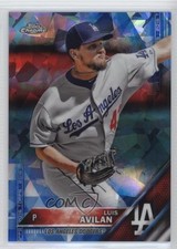 2016 Topps Box Set Chrome Sapphire Edition /250 Luis Avilan #494 2f4