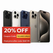 Apple iPhone 15 Pro Max - 256GB - Fully Unlocked - VERY GOOD Condition