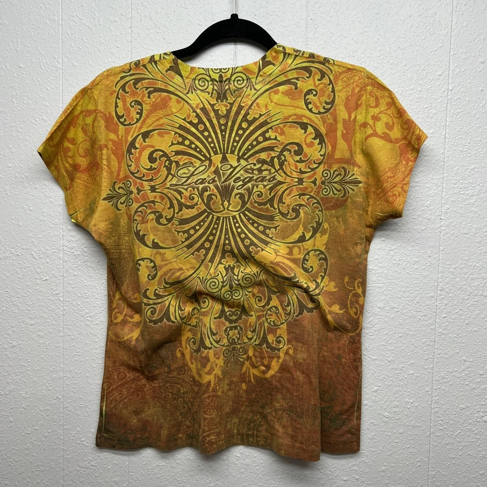 Love Amour Bohemian Skater Streetwear Art to Wear Juniors Lightweight T-Shirt XL - Image 4 of 4