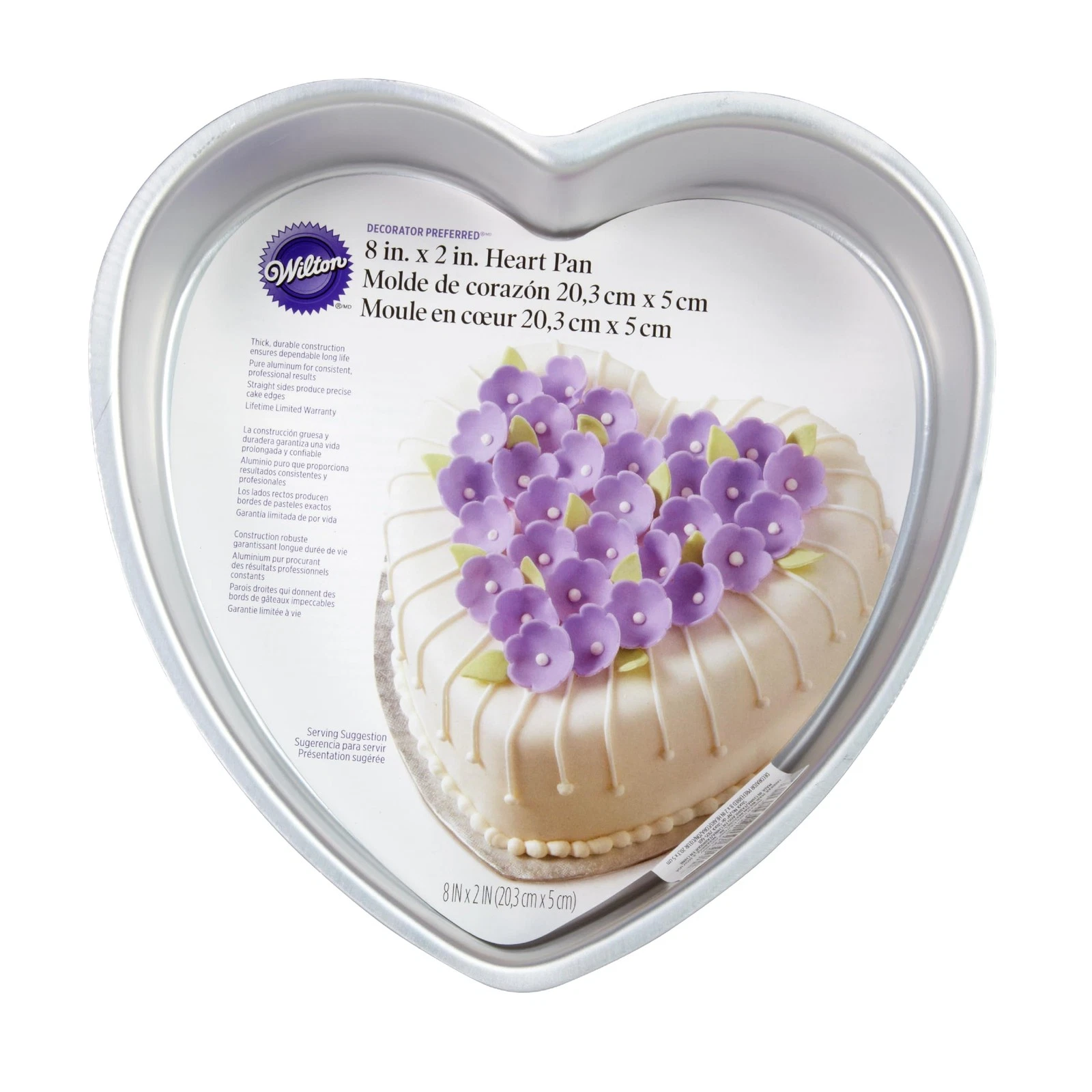 Wilton Decorator Preferred Heart Shaped Cake Pan, 8-In. Baking Pan for Lovely
Opens in a new window
