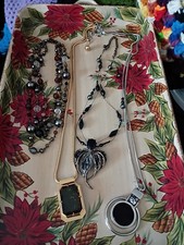 4 Necklace Lot- (1 Of Each)Kate Spade,Whbm,Ch...