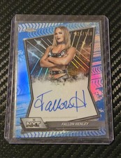 2026 Topps Chrome WWE Fallon Henley Blue NXT On Card Auto 026/150 No.Nxt-fal