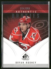 2009-10 SP Game Used Bryan Rodney RC /699 #179 Carolina Hurricanes