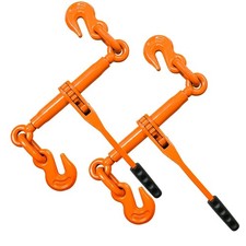 Chain Binders Ratcheting 38 - 12 Adjustable Load Binder With G70 Grab Hook