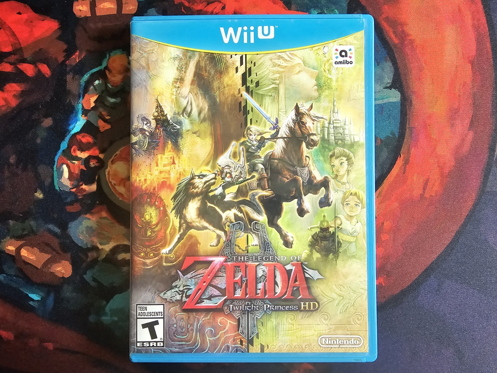 Nintendo Mint Disc Legend of Zelda: Twilight Princess HD Wii U 2016 Authentic 