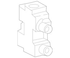 Genuine Mercedes-benz Automatic Transmission Oil Cooler Thermostat 000-501-07-65