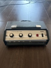 Vintage Lafayette Echo Verb II Spring Reverb Two Channel Mic & Instrument