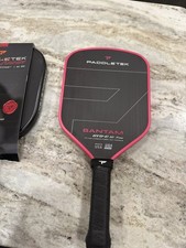 NEW Pink - 12.7mm - Paddletek Bantam GTO-C Hybrid Pickleball Paddle