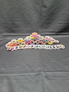 Lot Of 50 Washi Tape Rolls Preowned Mixed Patterns