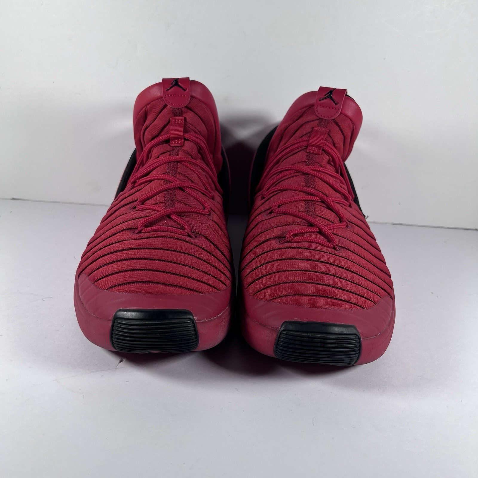 Nike Jordan Flight Luxe Triple Red Lace Up Athletic Shoes Sneakers Men's Size 9 thumbnail 2