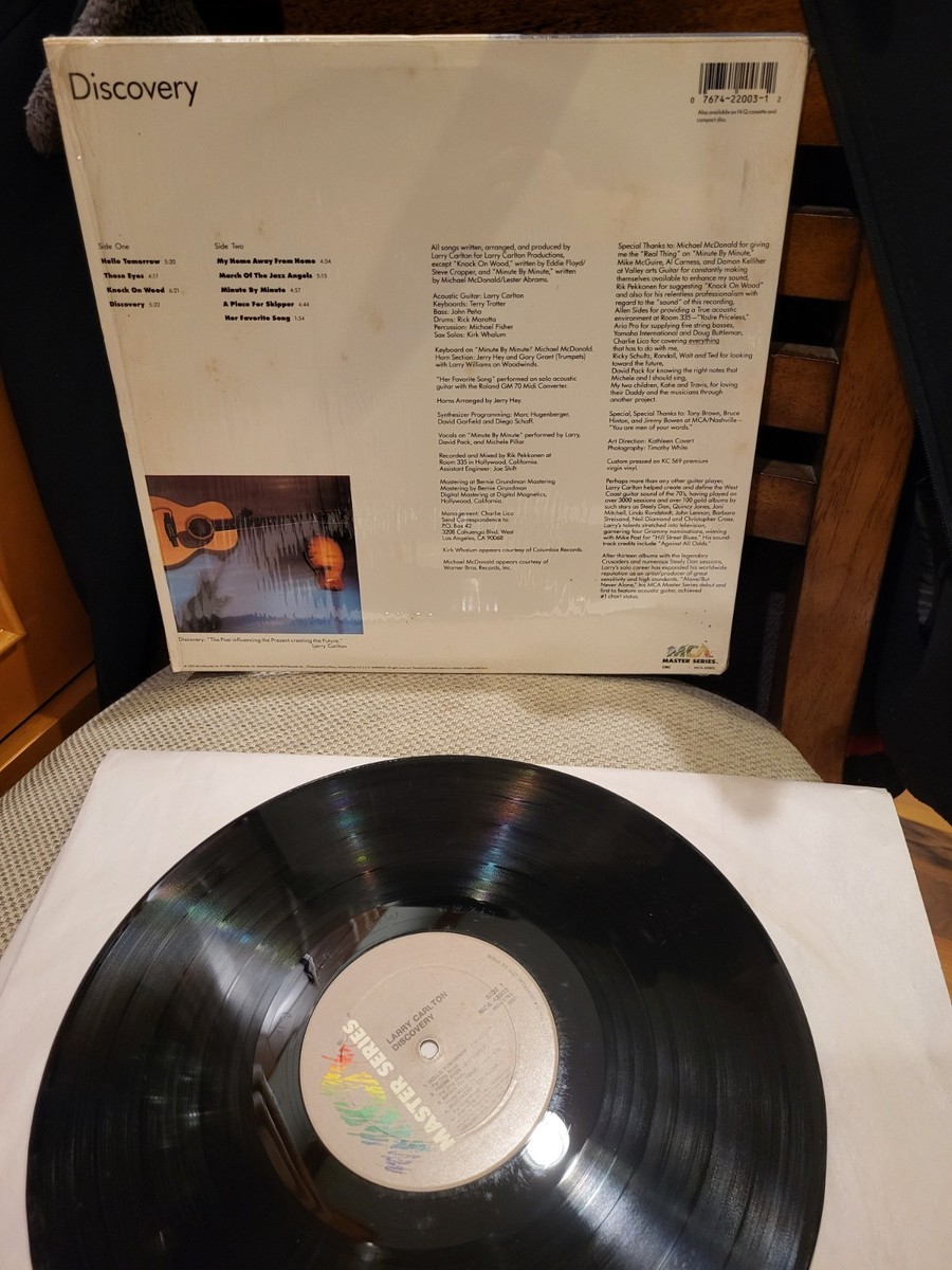 Larry Carlton Discovery LP MCA-42003 NM Vinyl EX Shrink Jazz