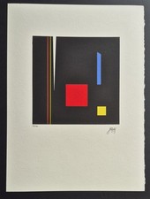 Juan MEL� MELE Signed Numbered Abstraction Silver Print