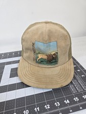 Vintage Yellowstone National Park Bison Truck...