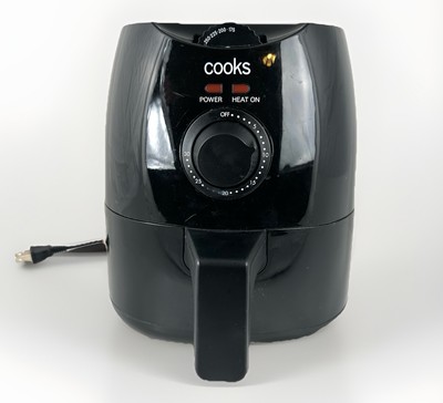 Cooks Quart Air Fryer Basket, Air Convection Fryer- Dishwasher-Safe 