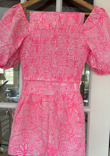 NEW Lilly Pulitzer Aston Maxi Set Conch Shell Pink Pennys Playground SM (13074B)