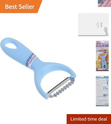 Stainless Steel Pro Slice Peeler: For Stunning Fruit Carving & Presentation