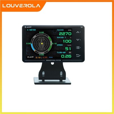New Lufi XS - OBD2 Boost gauge/G-force meter/Gyrometer/GPS Speedo Auto Parts