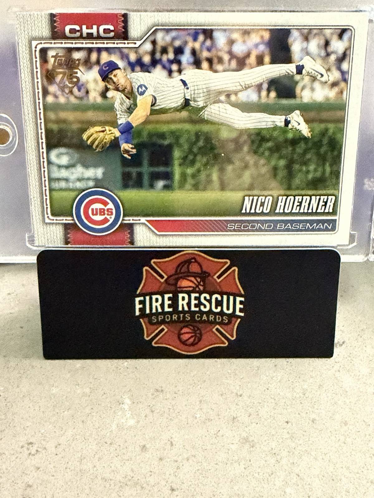 2026 Topps Series 1 Nico Hoerner Golden Mirror Image Variation #5 Cubs