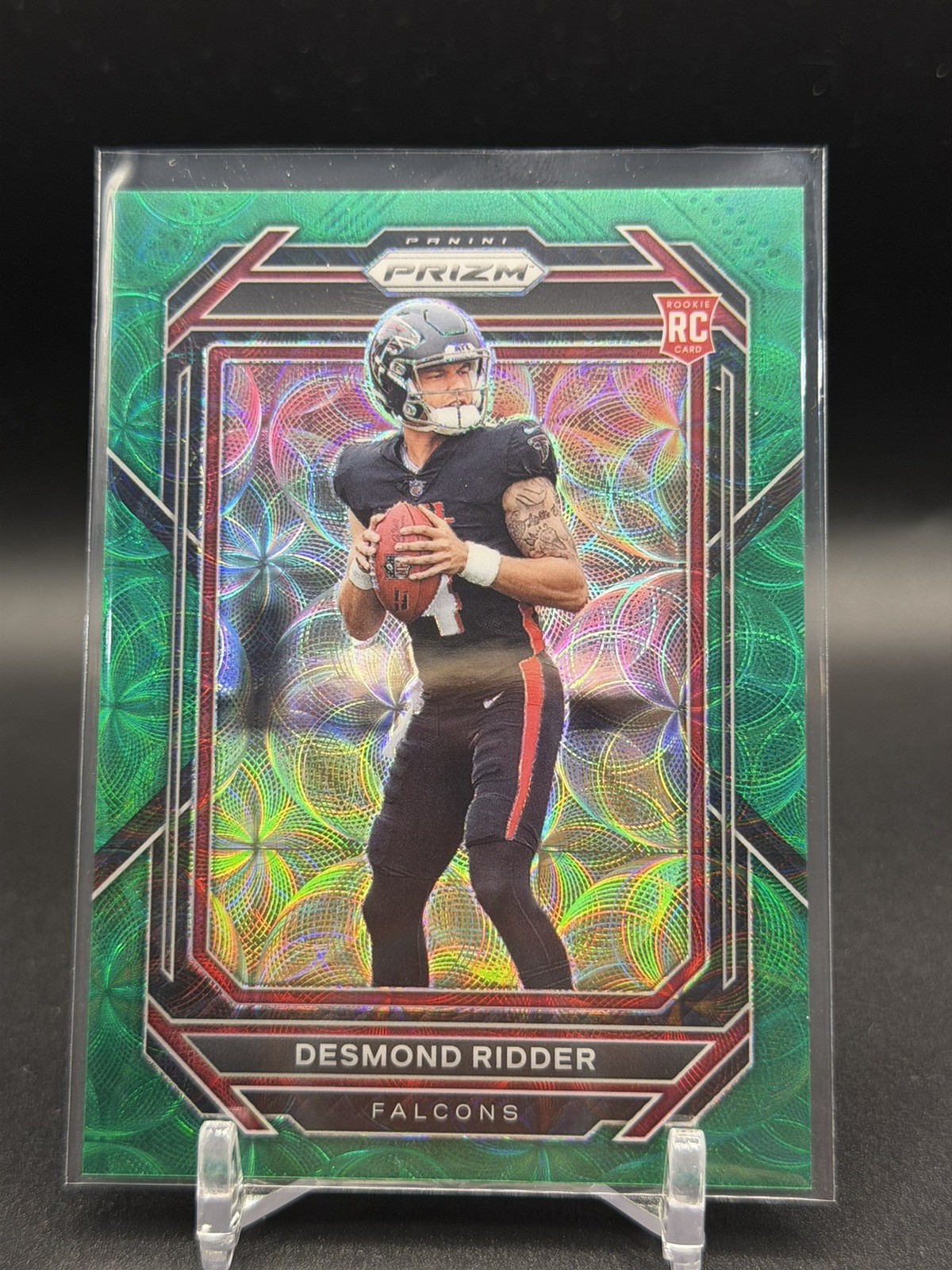 Desmond Ridder 2022 Prizm Green Scope #/75 Rookie #302