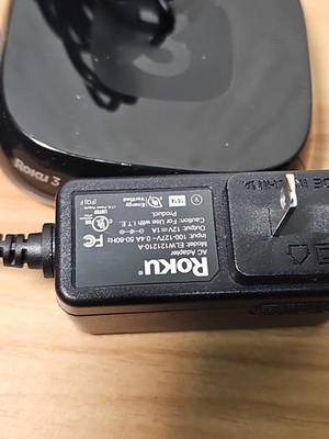 Roku 3 (3rd Generation) Media Streamer 4200X - Black for sale