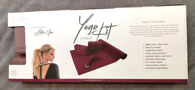 Jessica Simpson Yoga Kit 4 Piece Performance Active Gear New