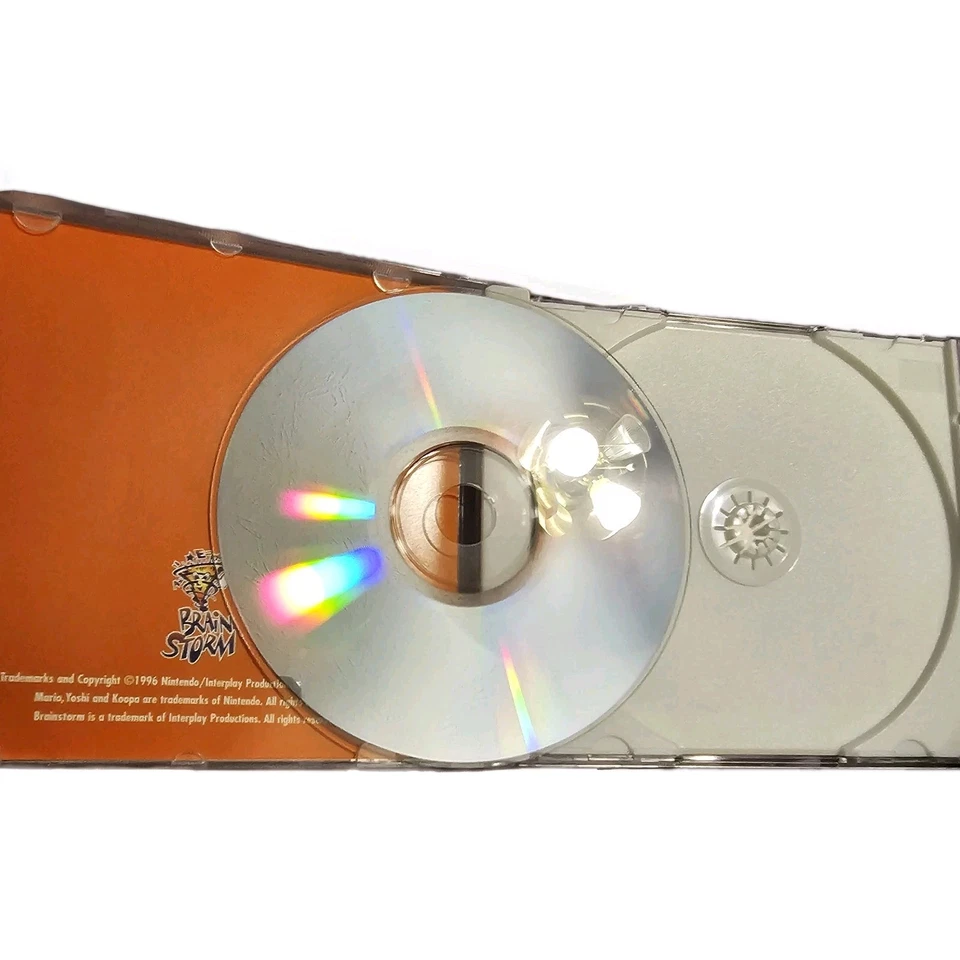 Mario Teaches Typing 2 Instructional Nintendo Windows PC 1996 CD-Rom Brain Storm - Image 4 of 4