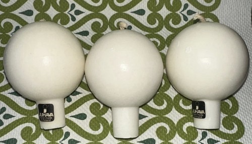 Vintage Konvolut 9 MCM Danish Orb Kerzen