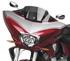 National Cycle Fairing Mount VStream Sport Windshield Dark Tint #N20702 Victory