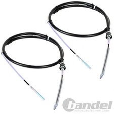 2x BREMSSEILE HANDBREMSE LI / RE für VW POLO 9N SEAT IBIZA III SKODA FABIA I II