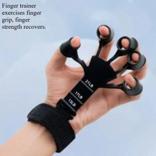 Finger Strength Trainer Grip Exerciser Hand Therapy Resistance Bands