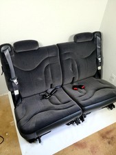 2000 2006 Tahoe Yukon Suburban Escalade Cloth Dark Gray Third 3rd Row Seat Pair