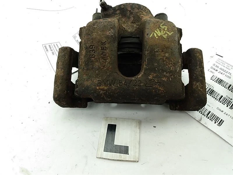 Par de pinzas de freno delanteras para BMW 325i 330i 318i E46 sedán para 2001-2005 01 02 Foto 3 de 4