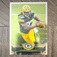 Topps 2013 Topps Chrome Eddie Lacy Packers #131 Base Set Rookie Card RC. rookie card picture