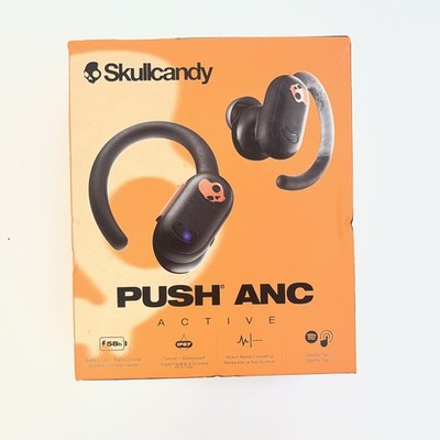 Skullcandy Wireless Earbuds Push ANC Active Noise Cancelling Mic S749 Black R