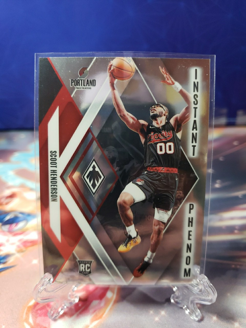 2023-24 Panini Phoenix #10 Scoot Henderson Instant Phenom Blazers