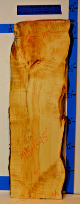 @@LOOK Phoenix Flame BE Maple Live Edge GRADE 3+ 39x13x1.5 Dried & Planed EB9-31