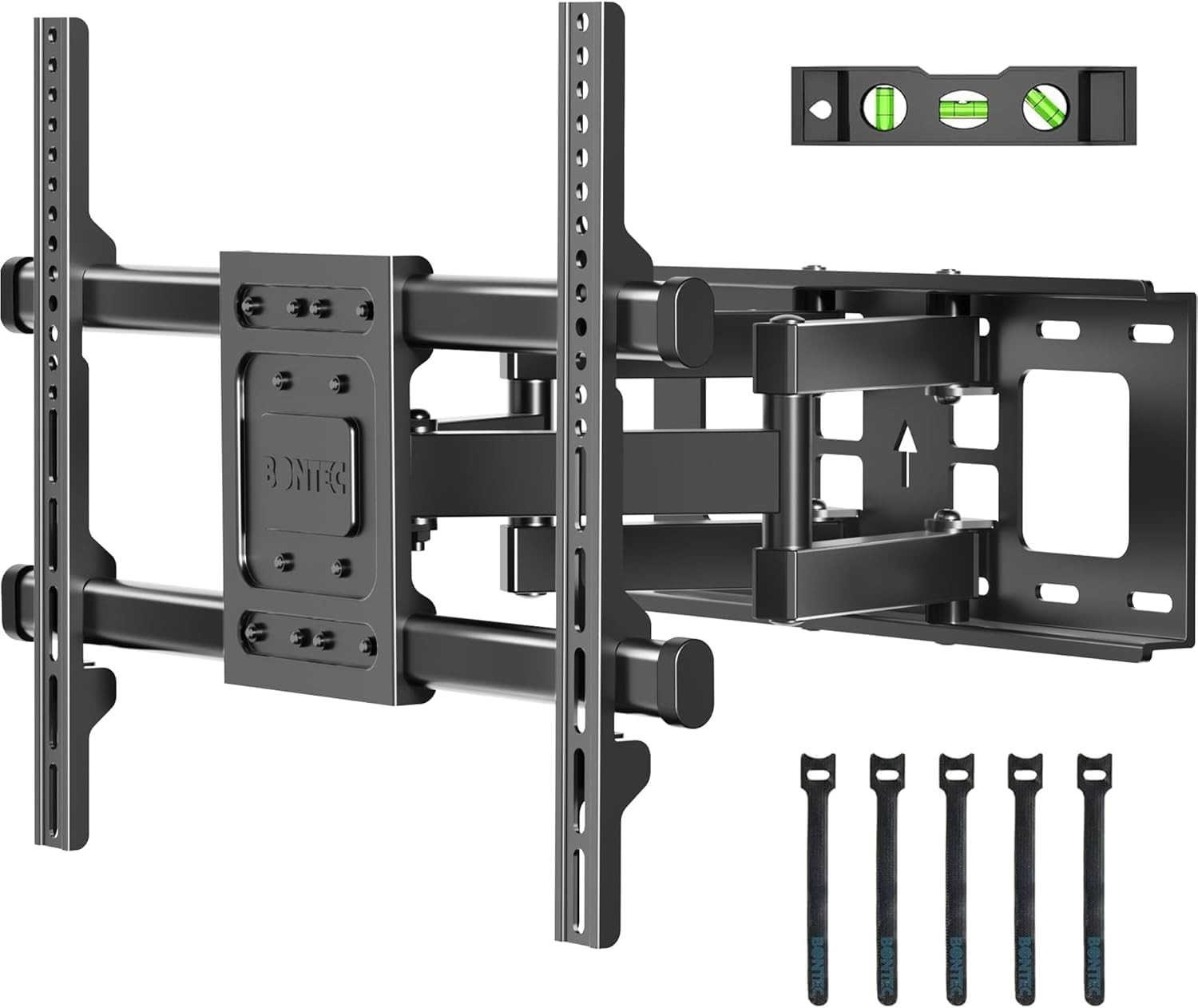 BONTEC TV Wall Bracket for 32-85 Inch LED LCD, Full Motion Swivel Tilt TV Wall M